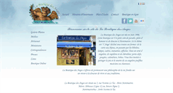 Desktop Screenshot of boutiquedesanges.fr
